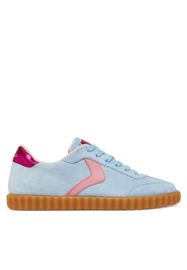 Voile Blanche Sneakersy Ines 0012018630.17.3C93 Niebieski. Kolor: niebieski. Materiał: skóra, zamsz