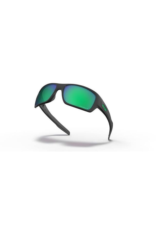 Polaryzacyjne okulary przeciwsłoneczne szklane Oakley Turbine Prizm. Kolor: czarny, zielony, wielokolorowy. Sport: turystyka piesza