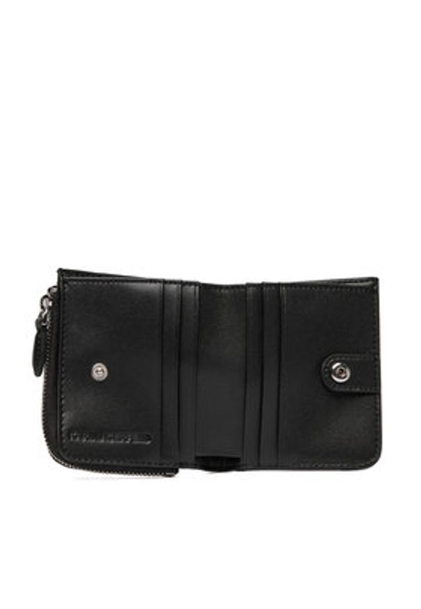 Karl Lagerfeld - KARL LAGERFELD Portfel A4W32012 Czarny. Kolor: czarny. Materiał: skóra