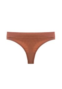 Intica - Stringi sportowe elastyczne do codziennych aktywności Eleanora. Kolor: brązowy. Materiał: tkanina, materiał