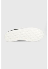 Calvin Klein Jeans sneakersy skórzane CLASSIC CUPSOLE LACEUP MIX LTH kolor czarny YM0YM00713. Nosek buta: okrągły. Zapięcie: sznurówki. Kolor: czarny. Materiał: skóra #3
