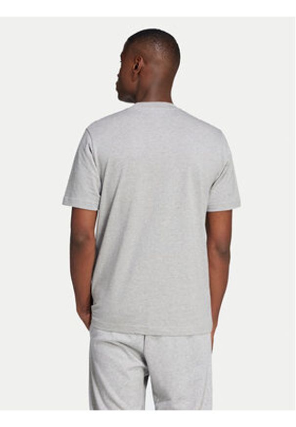 Adidas - adidas T-Shirt Essentials Big Logo JE8948 Szary Regular Fit. Kolor: szary. Materiał: bawełna