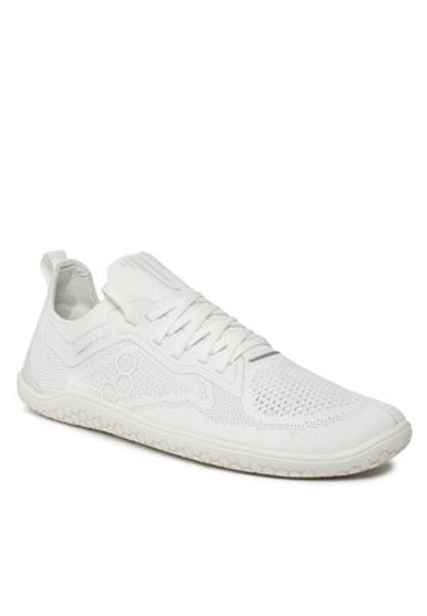 Vivo Barefoot Sneakersy Primus Lite Knit 209304-05 Biały. Kolor: biały. Materiał: materiał