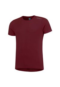 ROGELLI - Funkcjonalna koszulka PROMOTION, bordowa. Kolor: czerwony