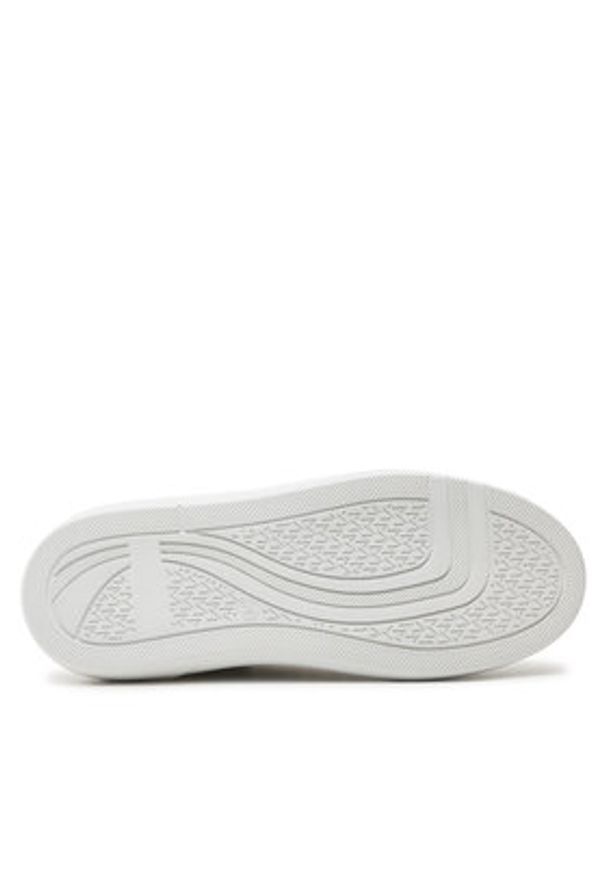 TwinSet - TWINSET Sneakersy 242TCP01G Biały. Kolor: biały. Materiał: skóra