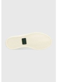 Lacoste sneakersy LEROND PRO kolor biały 44CFA0014. Nosek buta: okrągły. Kolor: biały. Materiał: guma #5