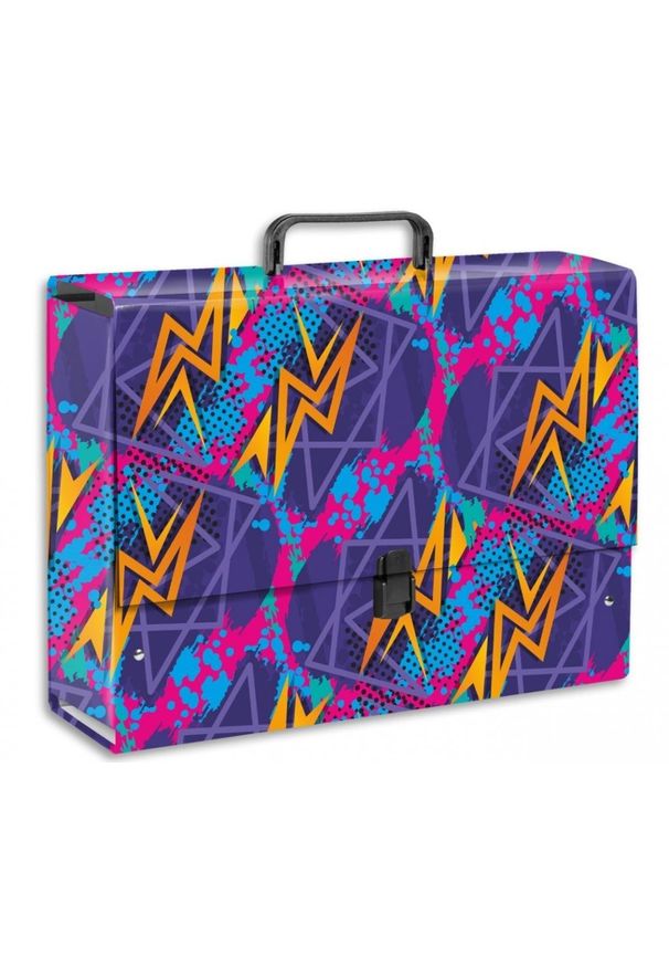 Penmate Teczka z rączką B4 jumbo zygzaki PENMATE