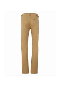 Lee - LEE MĘSKIE SPODNIE MATERIAŁOWE DAREN ZIP FLY CLAY 112345389 L707014418. Materiał: materiał