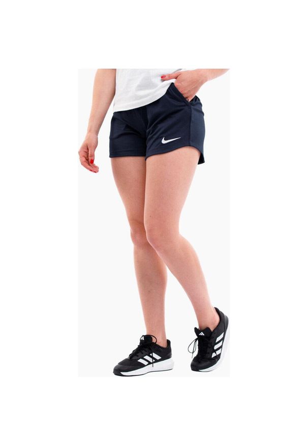 Spodenki treningowe damskie Nike Df Park 20 Short Kz. Kolor: niebieski. Długość: krótkie