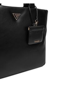 Guess Torebka Sunetra HWNG75 34230 Czarny. Kolor: czarny. Materiał: skórzane