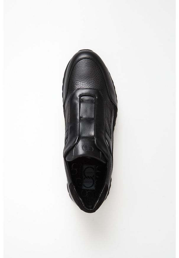 Sneakersy męskie skórzane CESARE CASADEI. Materiał: skóra