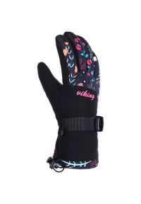 Rękawice damskie narciarskie Viking Tanuka. Kolor: różowy. Sezon: zima. Sport: narciarstwo #1