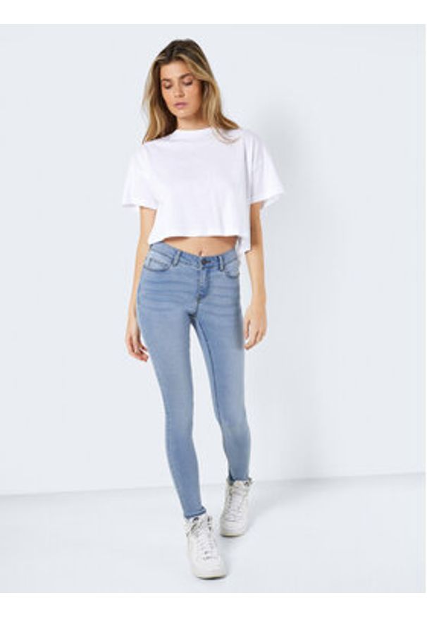 Noisy may - Noisy May Jeansy Billie 27024953 Niebieski Skinny Fit. Kolor: niebieski