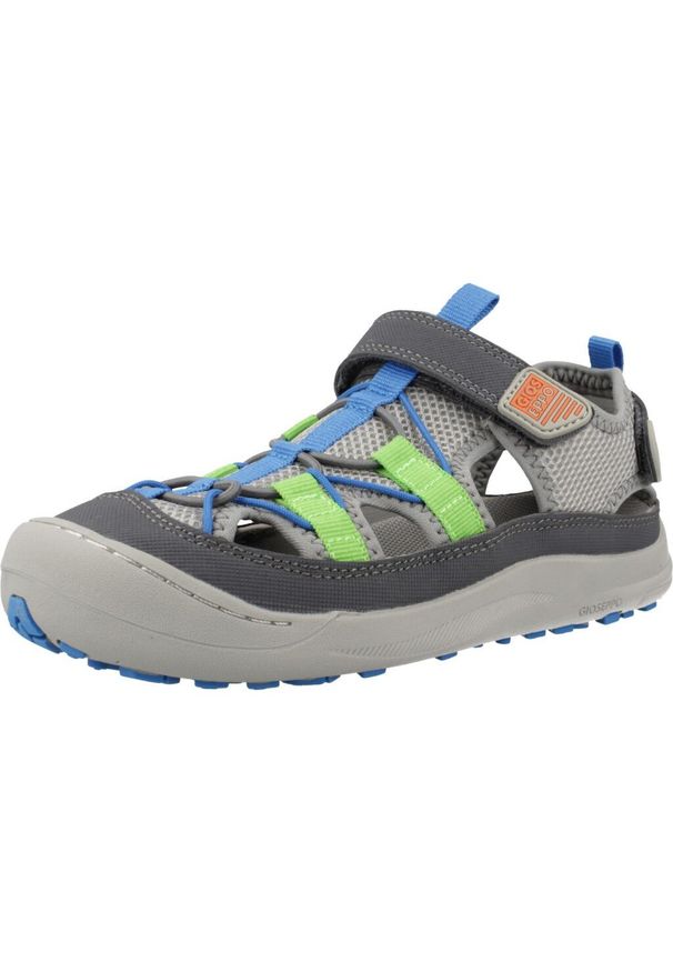 Gioseppo - Sandały GIOSEPPO DUNBARTON Szary. Kolor: szary. Materiał: tkanina. Sezon: lato