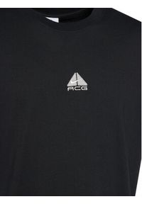 Nike T-Shirt DQ1815-011 Czarny Loose Fit. Kolor: czarny. Materiał: bawełna