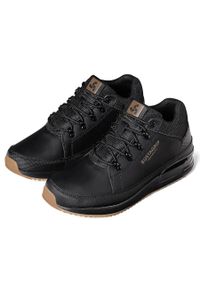 Skórzane buty męskie sneakersy czarne Cruiser Bustagrip. Kolor: czarny. Materiał: skóra #6