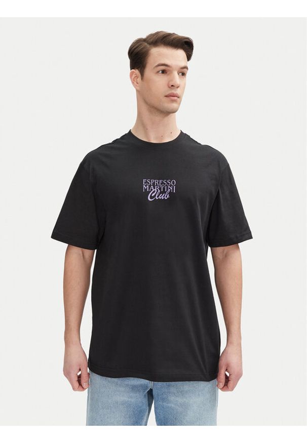 Only & Sons T-Shirt Cabana 22034380 Czarny Relaxed Fit. Kolor: czarny. Materiał: bawełna