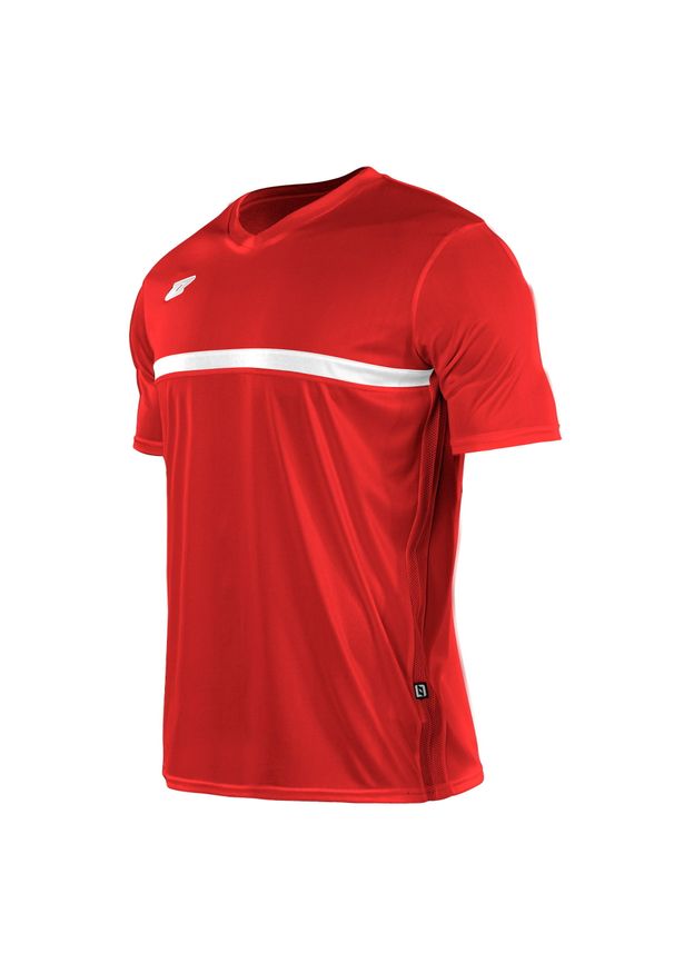 ZINA - Koszulka piłkarska dla dzieci Zina Formation Junior. Kolor: czerwony. Sport: piłka nożna