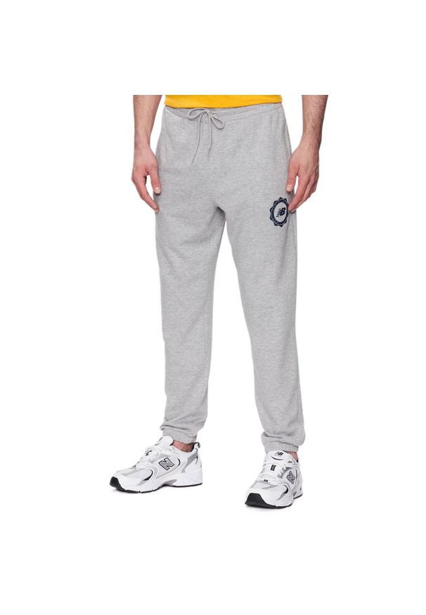 odzież Męskie New Balance. Kolor: szary. Sport: skateboard