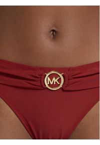 MICHAEL Michael Kors Dół od bikini MM7M842 Czerwony. Kolor: czerwony. Materiał: syntetyk #4