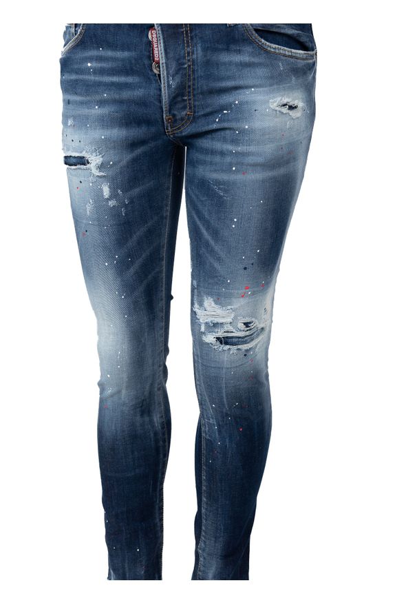 DSQUARED2 - Dsquared2 Jeansy "Super Twinky Jean" | S74LB1254S30789 | Mężczyzna | Niebieski. Kolor: niebieski. Długość: do kostek. Styl: elegancki