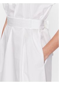 PESERICO - Peserico Sukienka codzienna S02893A Biały Regular Fit. Okazja: na co dzień. Kolor: biały. Materiał: bawełna. Typ sukienki: proste. Styl: casual #2