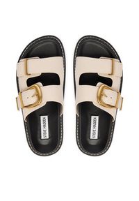 Steve Madden Klapki Arch-E 11004702 Beżowy. Kolor: beżowy. Materiał: skóra #2
