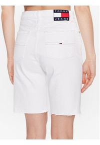 Tommy Jeans Szorty jeansowe Harper DW0DW15595 Biały Regular Fit. Kolor: biały. Materiał: bawełna #3