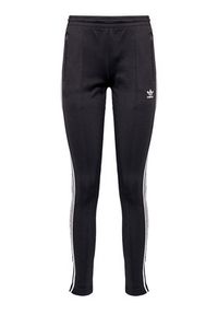 Adidas - adidas Spodnie dresowe Sst GD2361 Czarny Slim Fit. Kolor: czarny. Materiał: bawełna, dresówka, syntetyk #2