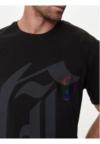 Just Cavalli T-Shirt 76OAHG10 Czarny Regular Fit. Kolor: czarny. Materiał: bawełna #4