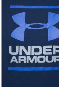 Under Armour - T-shirt 1326849 1326849-101. Okazja: na co dzień. Kolor: niebieski. Materiał: dzianina. Styl: casual #5