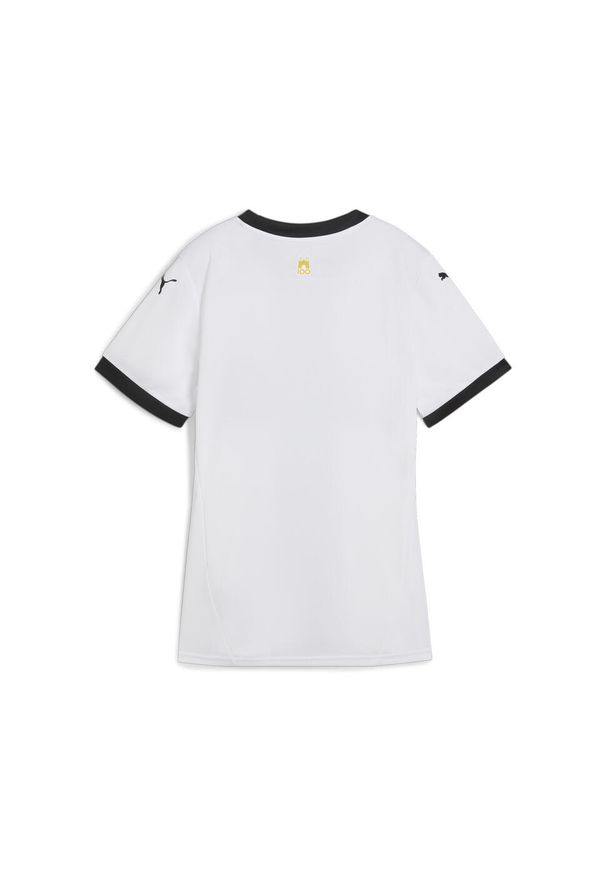 Puma - Damska koszulka domowa Parma Calcio 24/25 PUMA White Black. Kolor: czarny, biały, wielokolorowy. Sport: piłka nożna