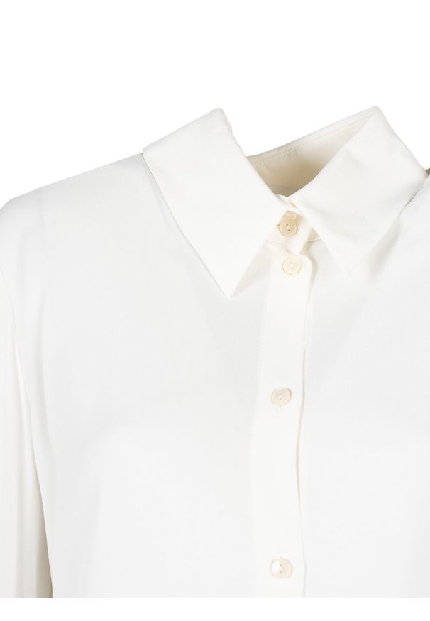 Patrizia Pepe Koszula | 8C0599/A8I1 | Kobieta | Biały. Okazja: na co dzień. Kolor: biały. Materiał: wiskoza. Styl: elegancki, casual