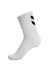 Skarpetki białe Hummel hmlCHEVRON 6-PACK SOCKS uniwersalne. Kolor: biały