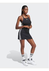 Adidas - adidas Sukienka letnia 3-Stripes IU2426 Czarny Slim Fit. Kolor: czarny. Materiał: bawełna. Sezon: lato #6