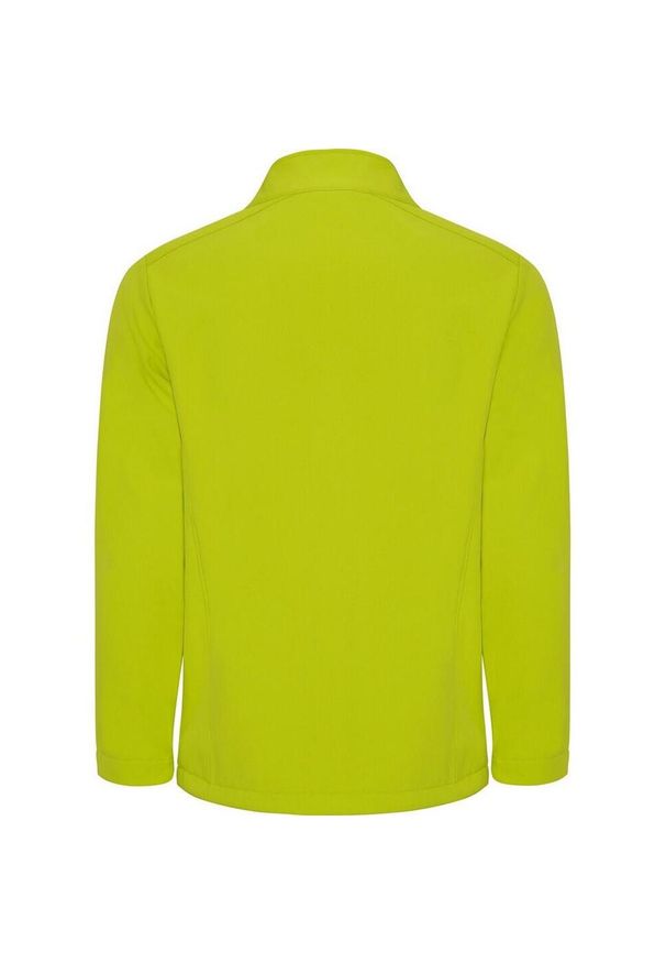 ROLY - Męska Kurtka Soft Shell Nebraska. Kolor: żółty, wielokolorowy, zielony
