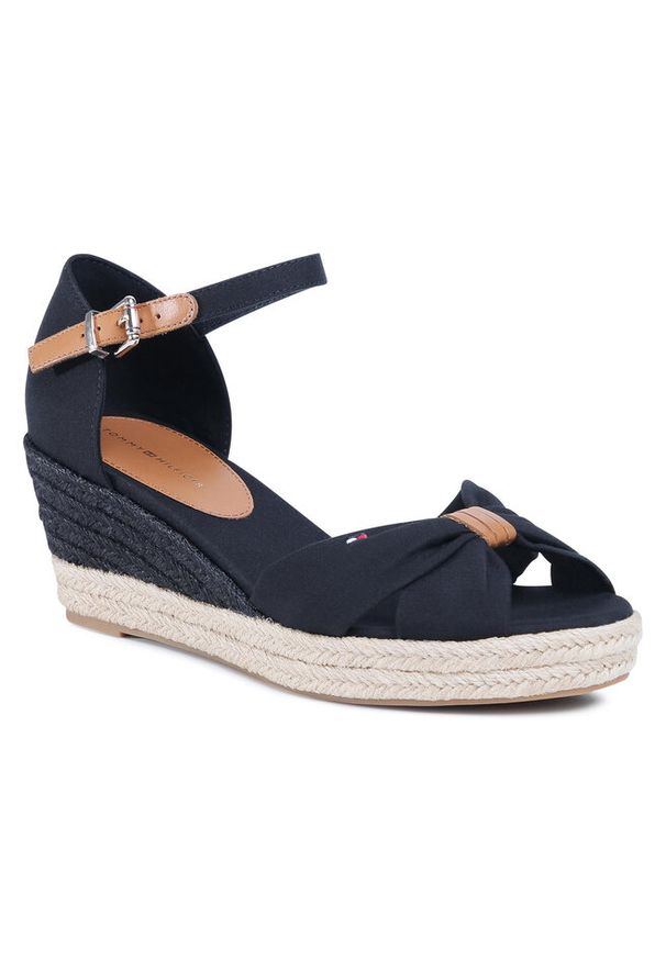 TOMMY HILFIGER - Espadryle Tommy Hilfiger. Kolor: czarny