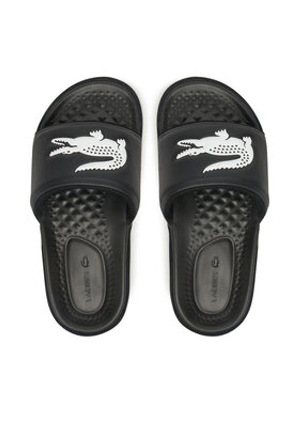 Lacoste Klapki 7-49CFA0041 Czarny. Kolor: czarny. Materiał: syntetyk