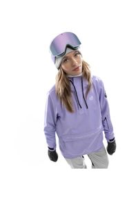Damska kurtka snowboardowa Sporty zimowe SIROKO W3-W Halti. Kolor: fioletowy. Materiał: materiał, softshell. Sezon: zima. Sport: snowboard