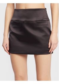 Sisley Spódnica mini 49T8L000Q Czarny Regular Fit. Kolor: czarny. Materiał: syntetyk #1