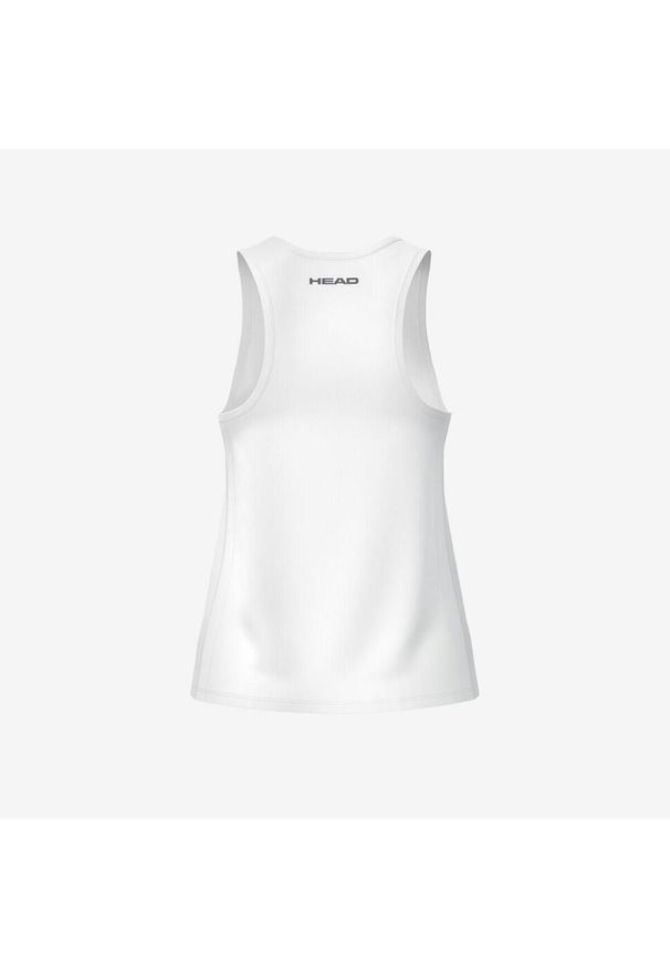 Head - CLUB 25 Tank Top Girls. Kolor: biały. Materiał: mesh