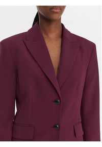 Hugo - HUGO Marynarka Asmalla-1 50533901 Fioletowy Slim Fit. Kolor: fioletowy. Materiał: syntetyk #5