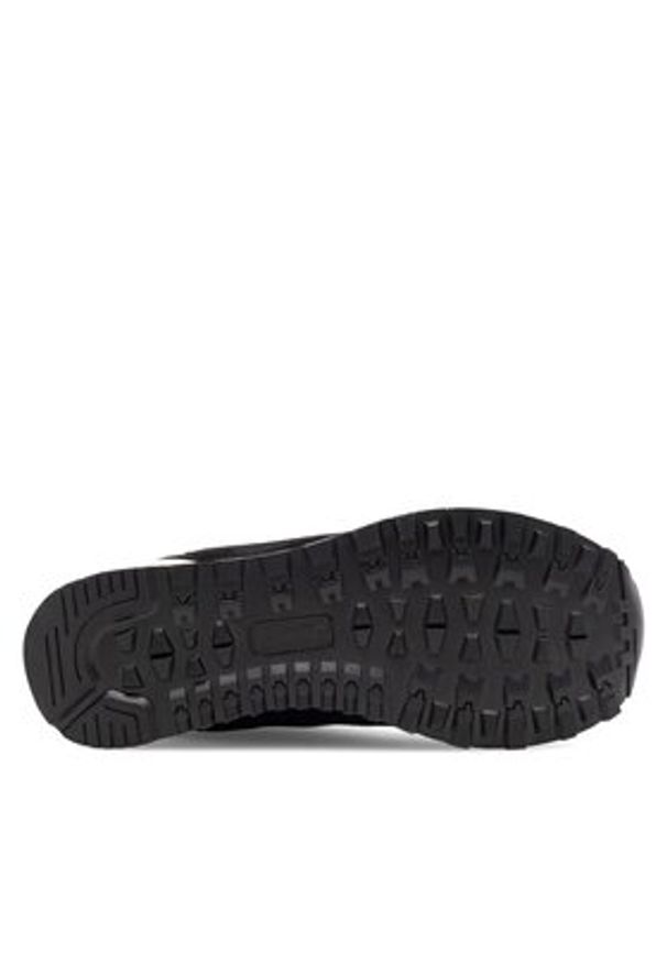 Champion Sneakersy RR CHAMP II PLAT METAL S11615-KK002 Czarny. Kolor: czarny. Materiał: skóra