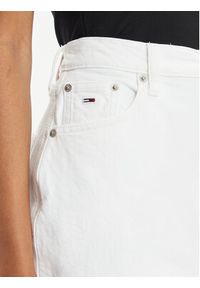 Tommy Jeans Spódnica jeansowa Claire DW0DW17991 Biały Regular Fit. Kolor: biały. Materiał: bawełna #5