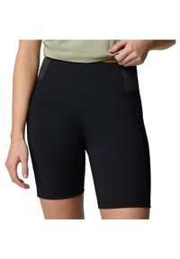 columbia - Spodenki sportowe damskie Boundless Trek 1/2 Tight. Kolor: czarny. Materiał: elastan, poliester. Długość: krótkie