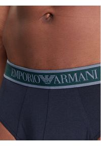 Emporio Armani Underwear Komplet 3 par slipów EM000258 AF10779 MB254 Granatowy. Kolor: niebieski. Materiał: bawełna #3