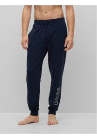 BOSS - Boss Spodnie piżamowe 50481199 Granatowy Regular Fit. Kolor: niebieski. Materiał: bawełna #1