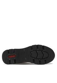 Rieker Sneakersy N6352-60 Beżowy. Kolor: beżowy. Materiał: materiał #3