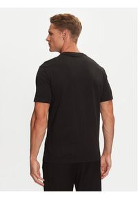 Calvin Klein T-Shirt Raised Line Logo K10K113587 Czarny Regular Fit. Kolor: czarny. Materiał: bawełna #3