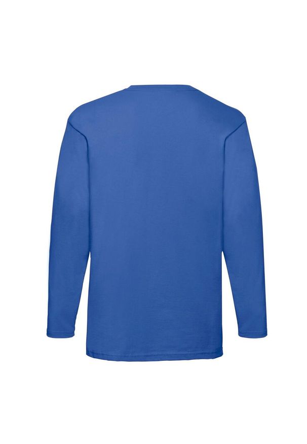 FRUIT OF THE LOOM - Koszulka Z Długim Rękawem Dla Dorosłych Unisex Valueweight. Kolor: niebieski. Długość rękawa: długi rękaw. Długość: długie